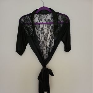 Nylon short robe